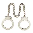 Guardian Grip Transport-Secure Leg Cuffs - Nickel Plated Steel
