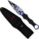 Patriot’s Grip Tactical Fixed Blade Knife - Blue Flag