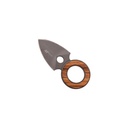 M-Tech MT-2079WD Push Dagger Neck Knife - Wood